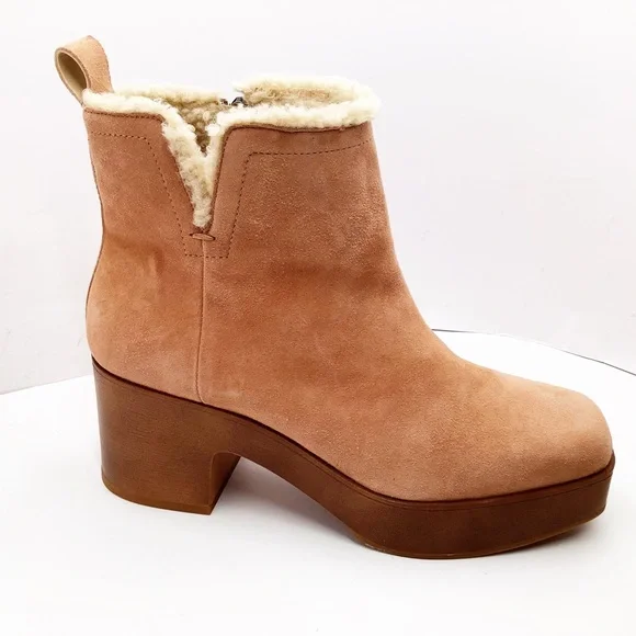 🆕{Vince Camuto} Rafella Block Heel Boots - Picture 1 of 14